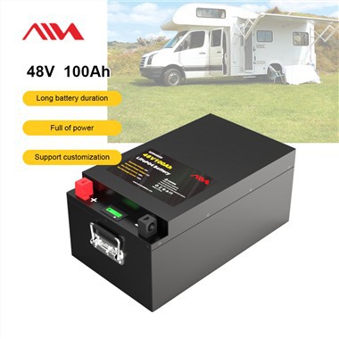 Batteria agli ioni di litio ricaricabile Smart BMS Bluetooth 48v 100ah Batteria Lifepo4